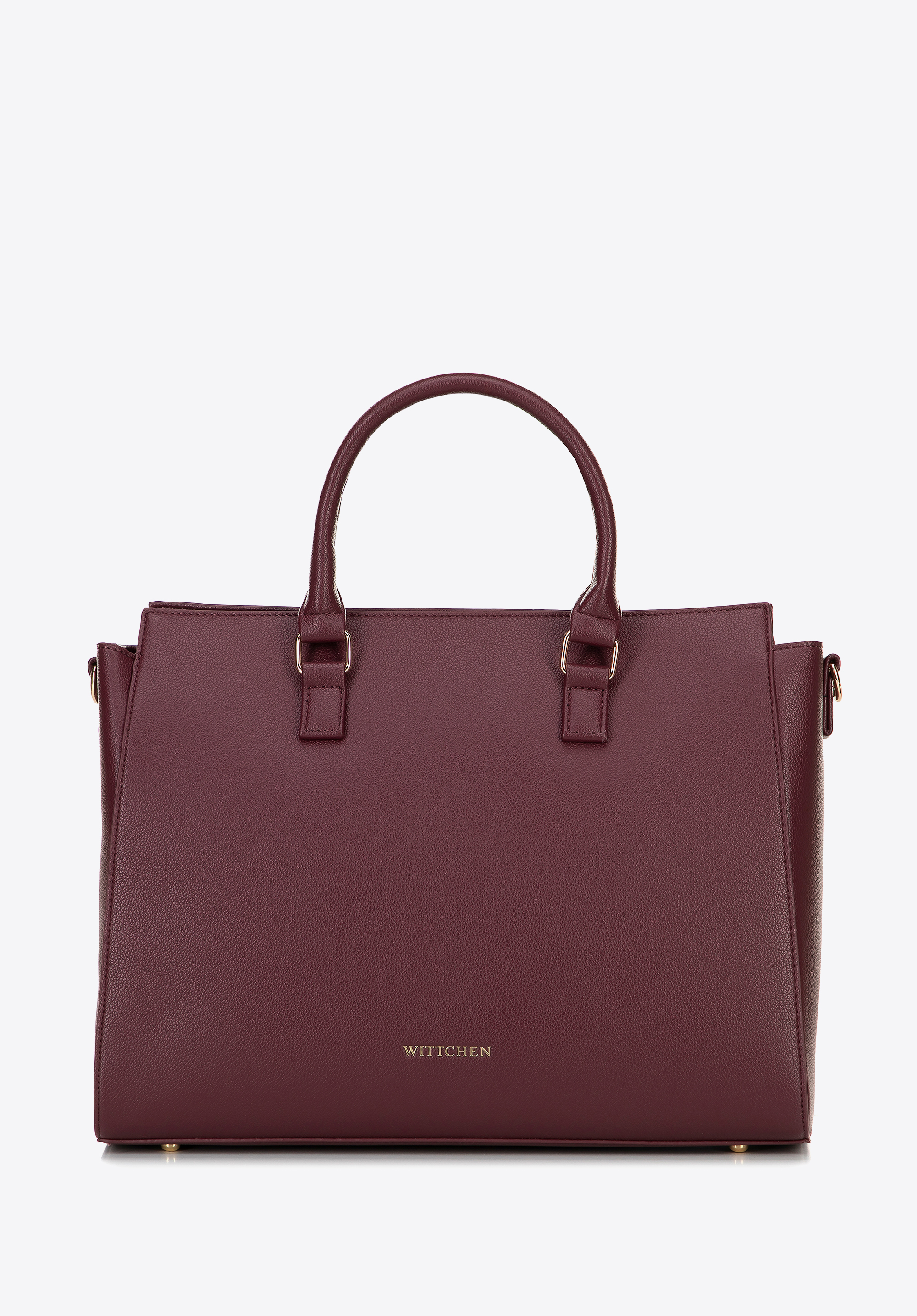 17"-Laptoptasche für Damen aus Öko-Leder, dunkelrot, 100-4Y-919-3, Bild 1