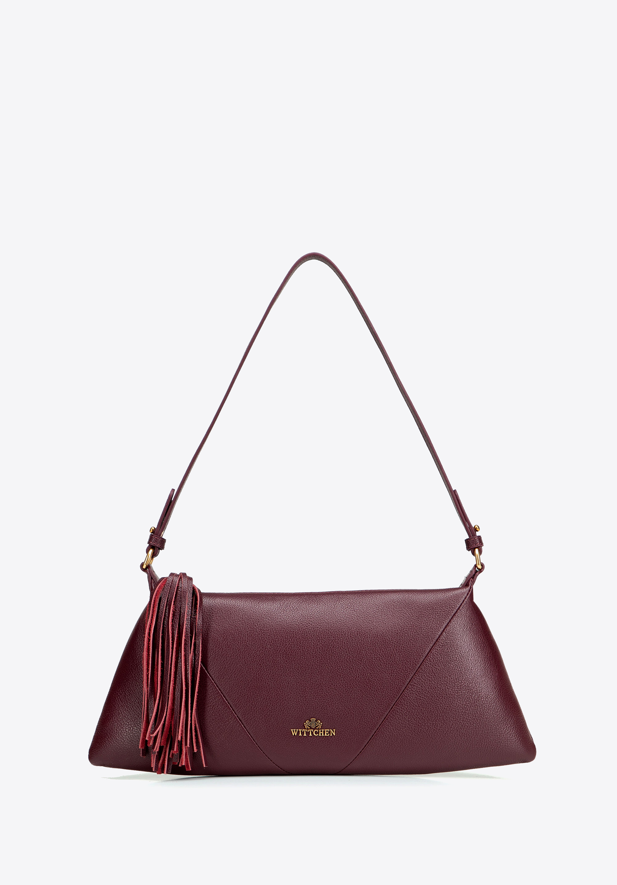 Baguette-Tasche aus Leder für Damen