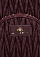 Der Damen-Lederrucksack mit Bügelfalte, dunkelrot, 97-4E-604-3, Bild 4
