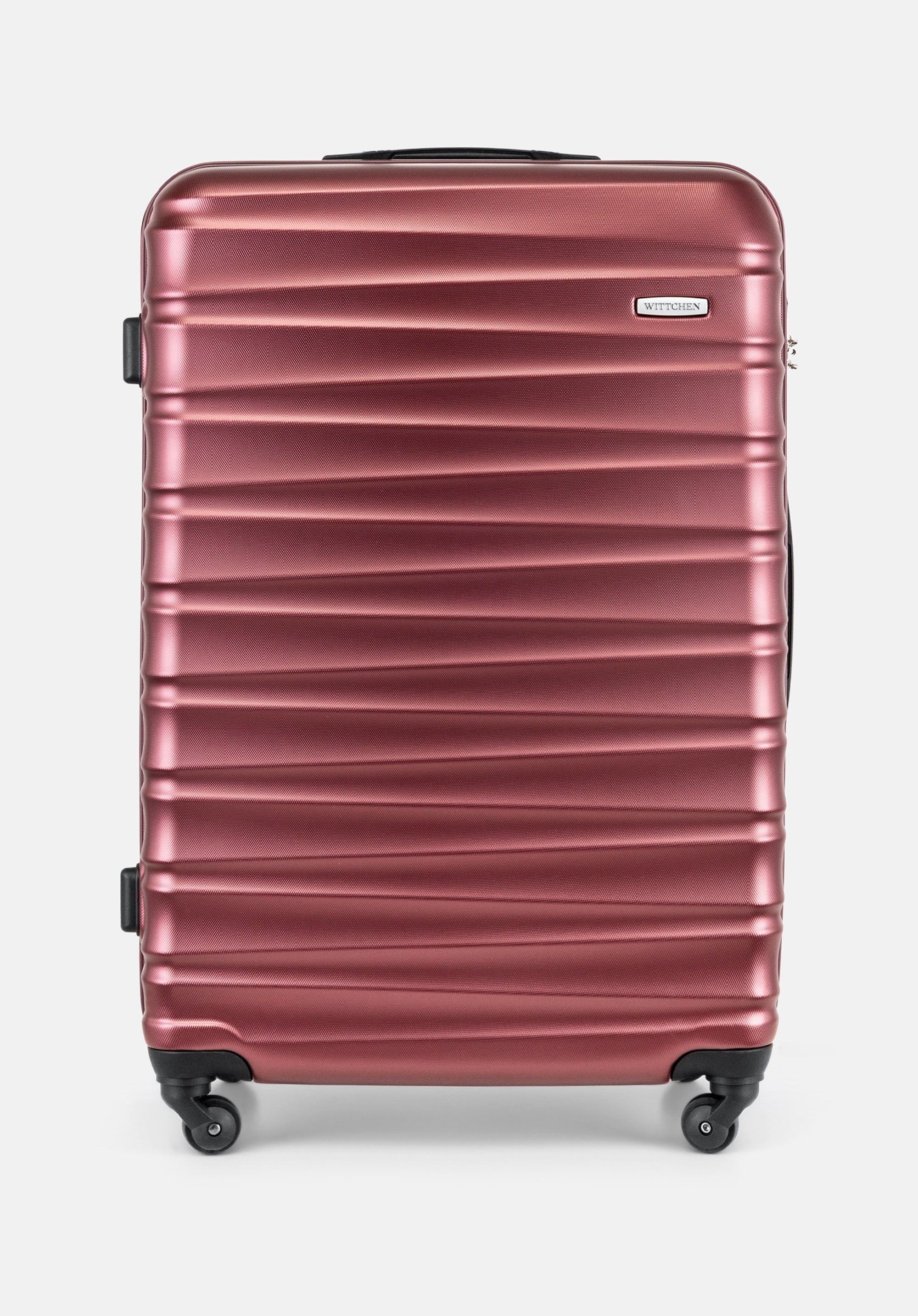 Großer Koffer aus ABS-Material, dunkelrot, 56-3A-313-31, Bild 1