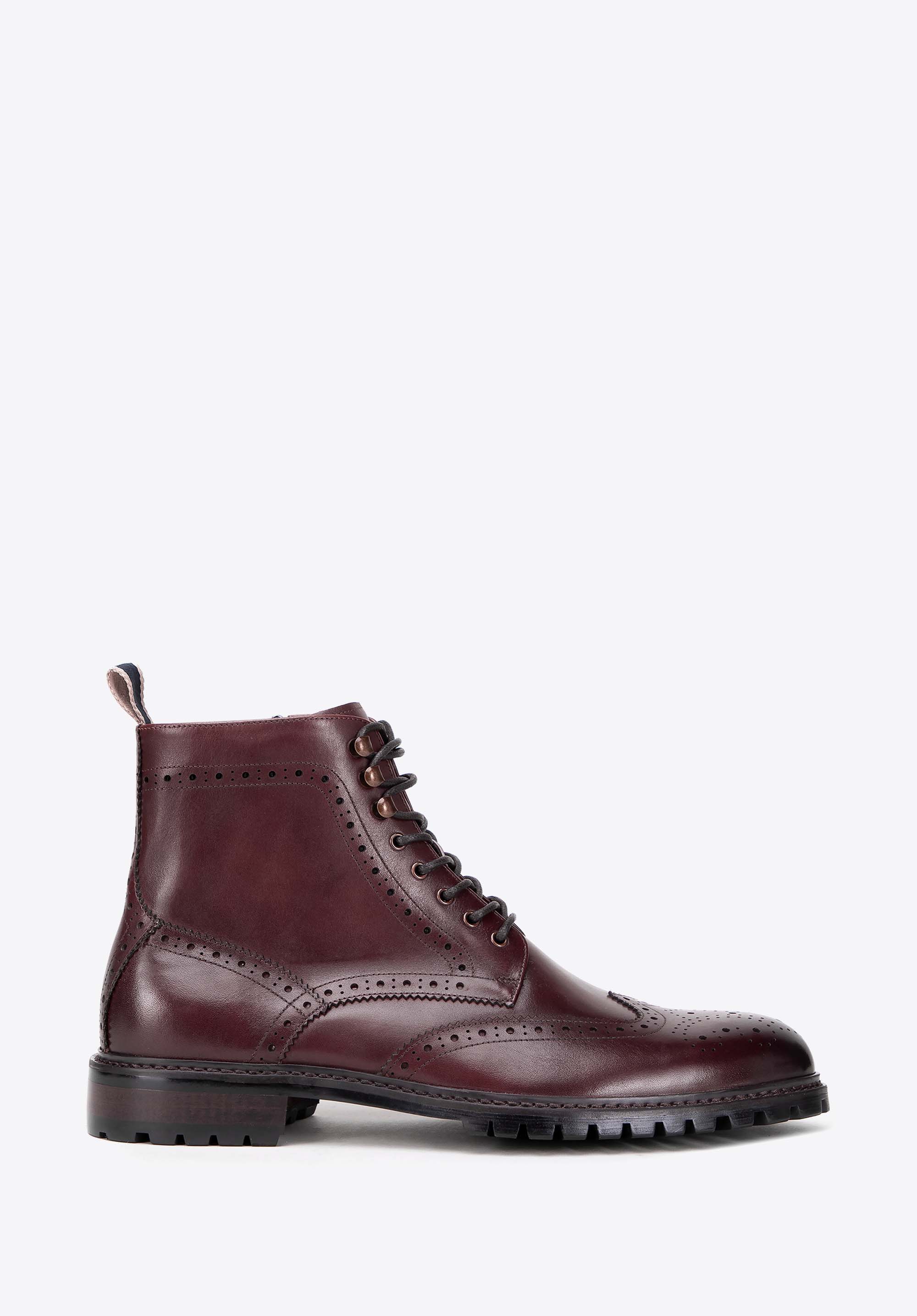 Asos brogue boots online