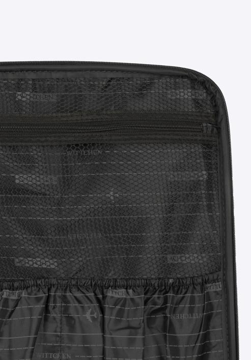 Kabinenkoffer mit buntem Reißverschluss, dunkelrot, 56-3S-501-31, Bild 9