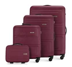 WITTCHEN Koffer – Set of 3 Verschiedene Größen Schwarz Material: ABS hochwertiger und Stabiler hartschalen 