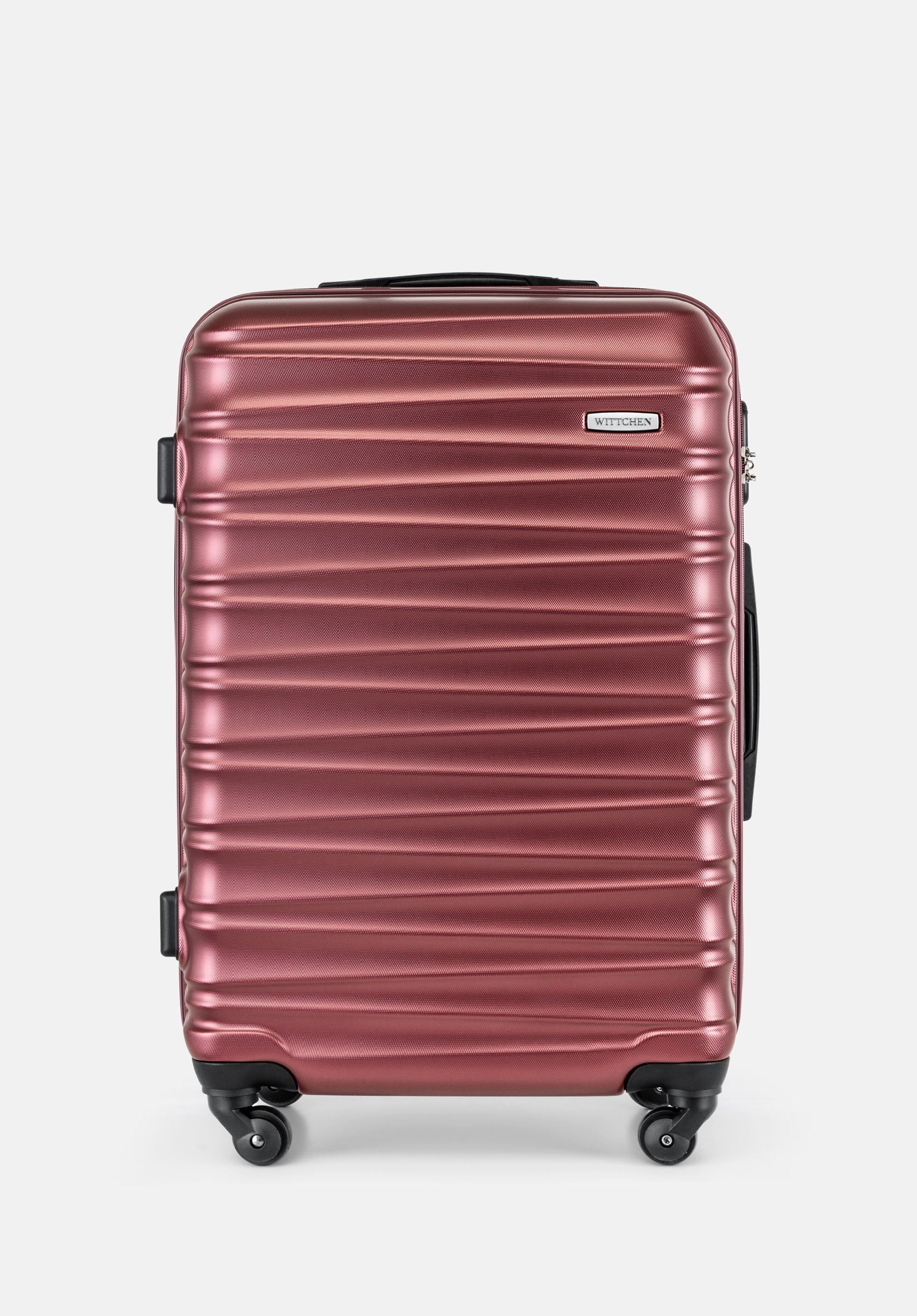 Mittlerer Koffer aus ABS-Material, dunkelrot, 56-3A-312-31, Bild 1