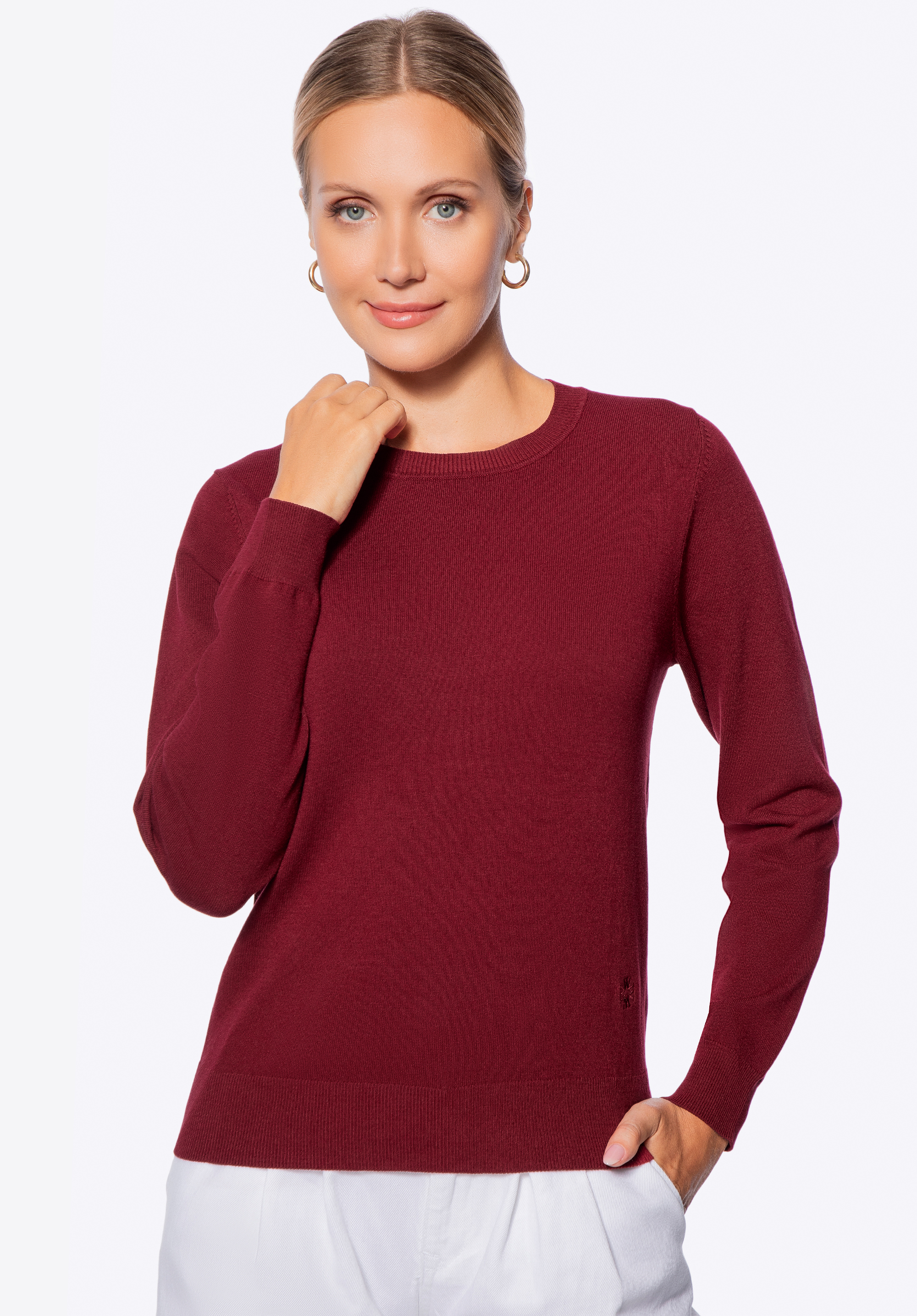 Pullover, dunkelrot, 29-99-002-3-XL, Bild 1