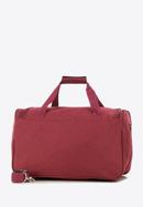 Reisetasche mit rotem Reißverschluss, dunkelrot, 56-3S-507-31, Bild 2