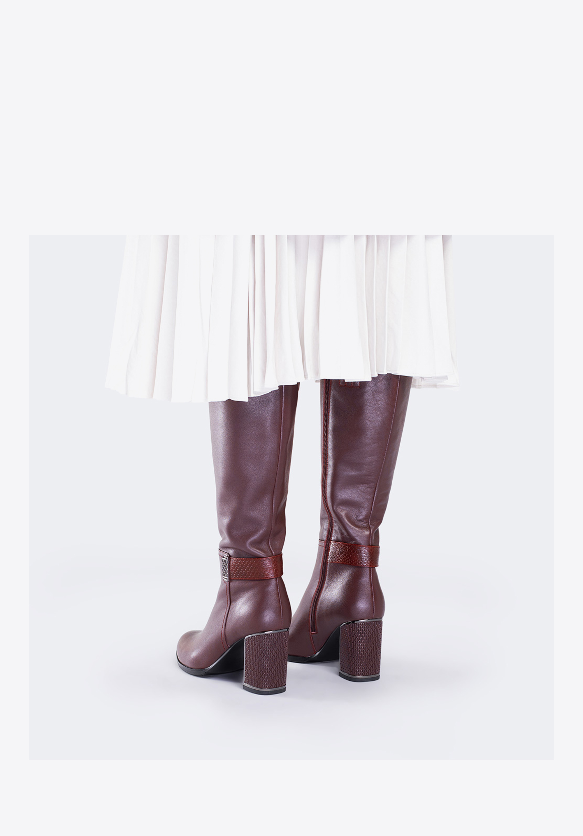 STIEFEL, dunkelrot, 89-D-963-2-35, Bild 1