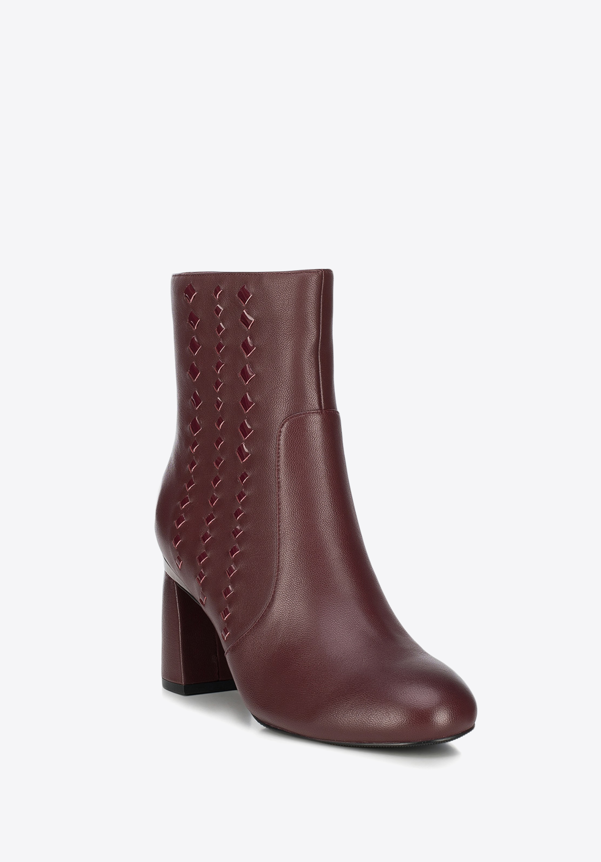 STIEFELETTE, dunkelrot, 89-D-909-2-37, Bild 1