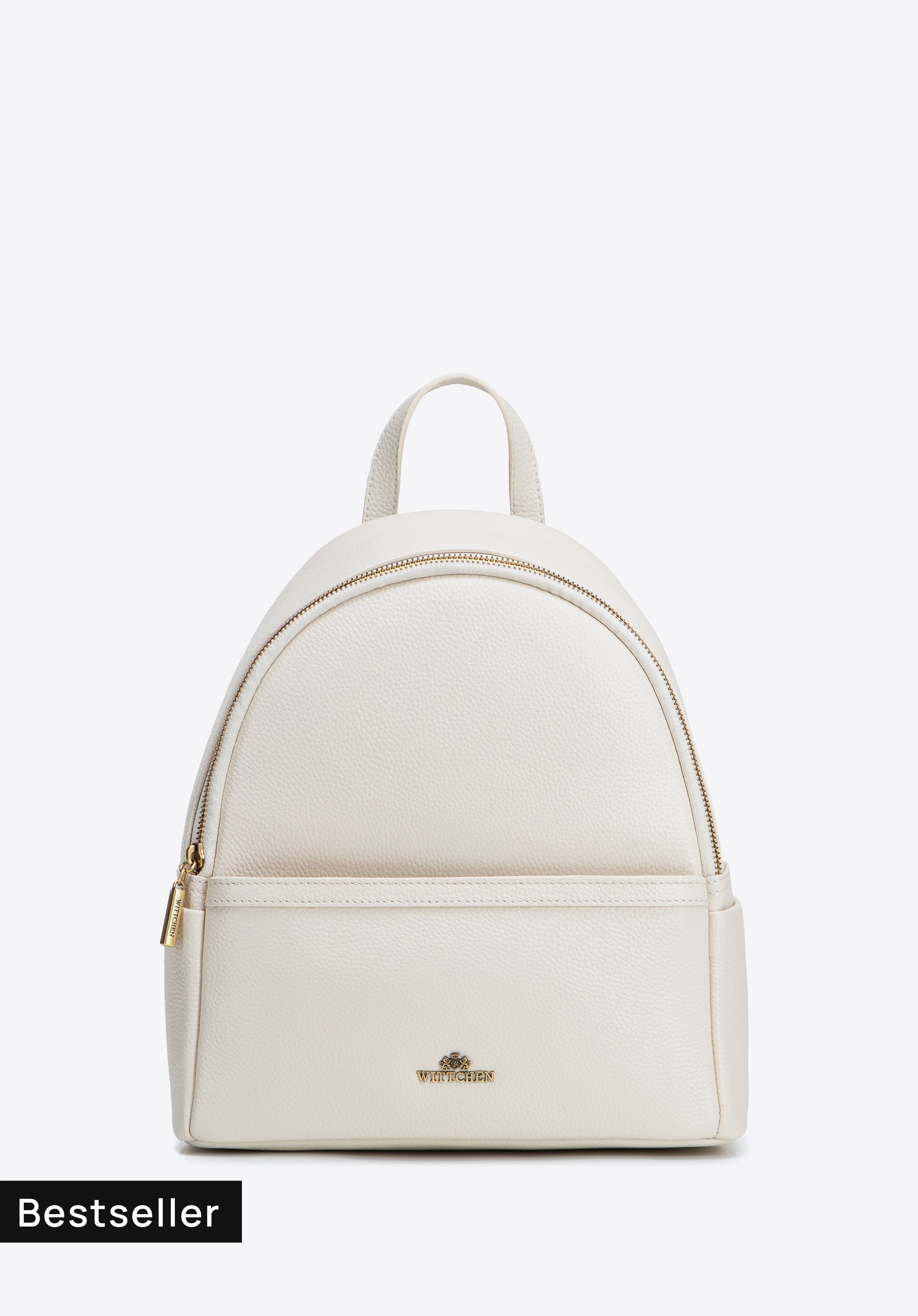 Damen-Lederrucksack, ecru, 103-4E-623-0, Bild 1