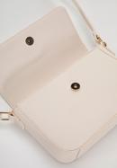 Klasická malá dámská kabelka z ekologické kůže, ecru, 98-4Y-215-0, Obrázek 4
