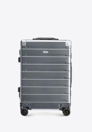 Kis kabinbőrönd alumíniumból TSA zárral