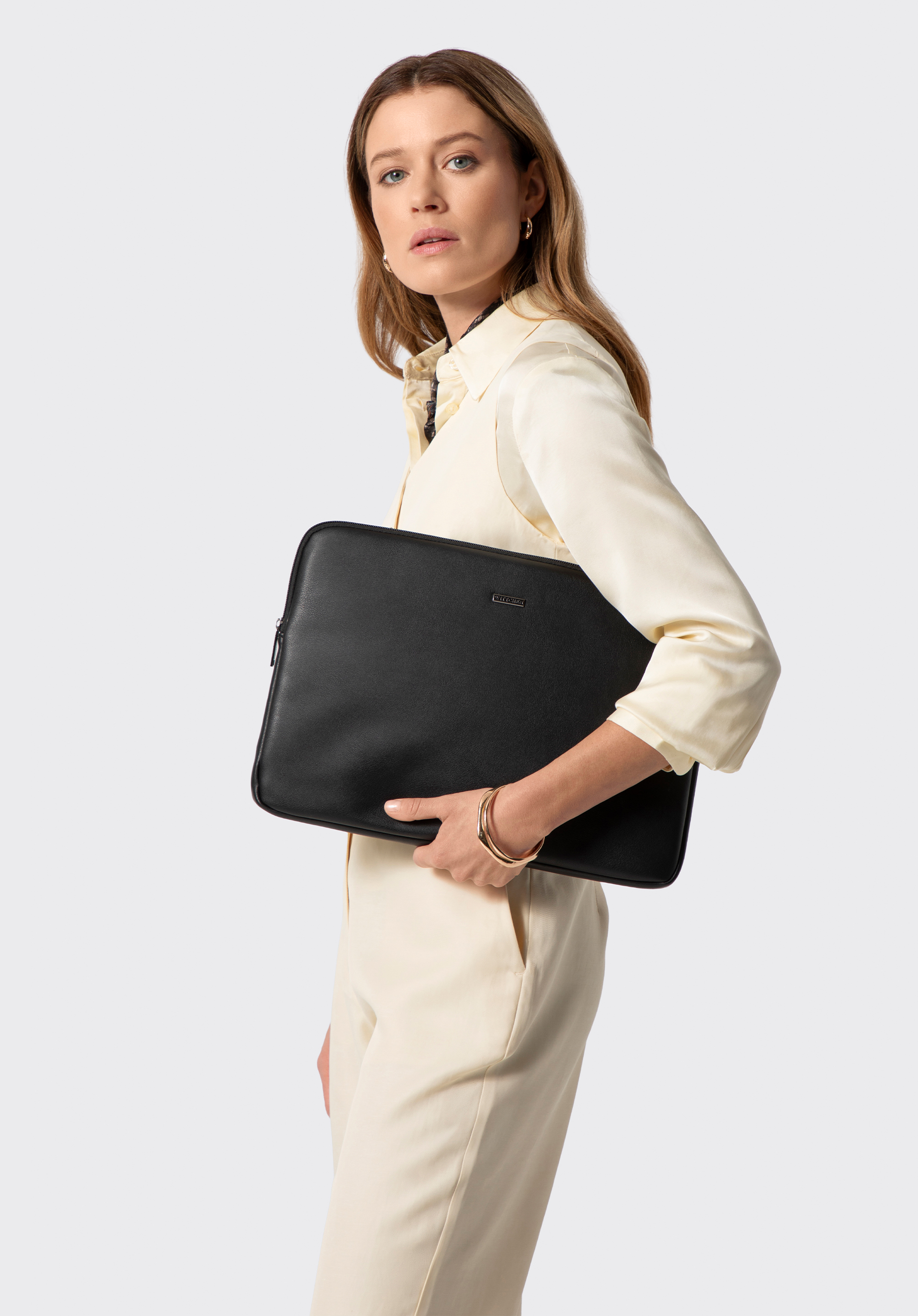 15,6" műbőr laptoptok, fekete, 29-3-034-1, Fénykép 1