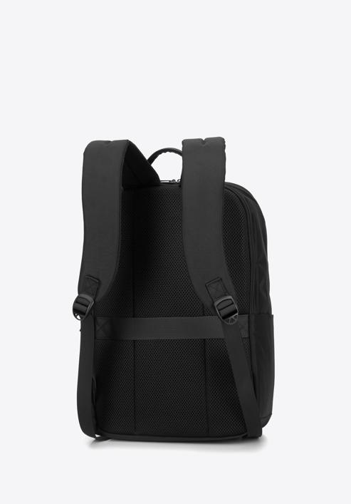 15.6"-os férfi laptop hátizsák lekerekített dizájnnal | WITTCHEN, fekete, 98-3P-203-1, Fénykép 2