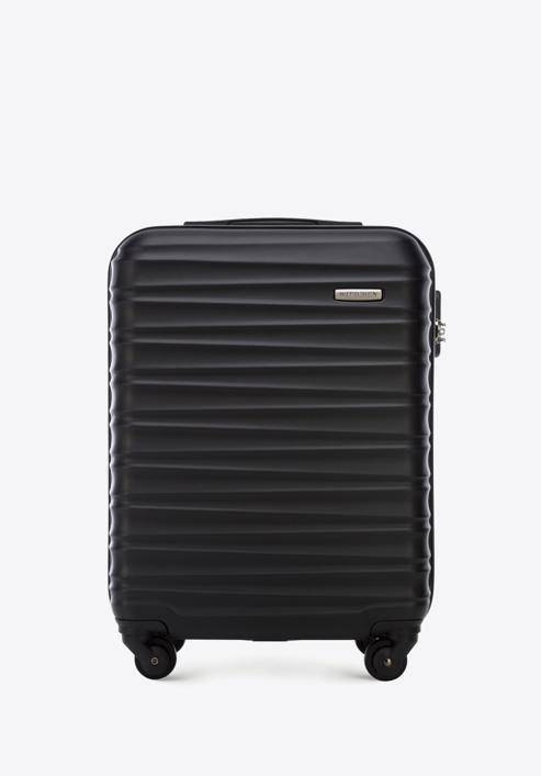 ABS bordázott kabin bőrönd, fekete, 56-3A-311-31, Fénykép 1