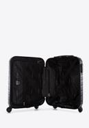 ABS bordázott kabin bőrönd, fekete, 56-3A-311-35, Fénykép 5