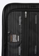 ABS bordázott kézipoggyász bőrönd, fekete, 56-3A-315-01, Fénykép 6