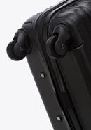 ABS bordázott nagy bőrönd, fekete, 56-3A-313-89, Fénykép 6