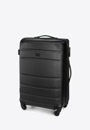 ABS közepes bőrönd, fekete, 56-3A-652-01, Fénykép 4