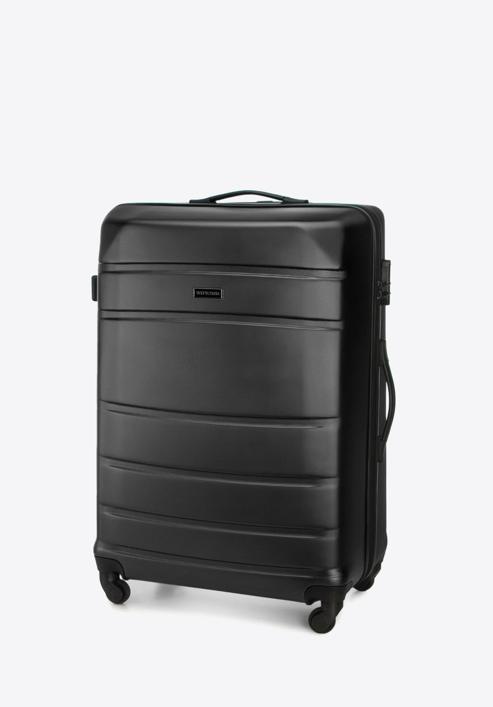 ABS nagy bőrönd, fekete, 56-3A-653-35, Fénykép 4