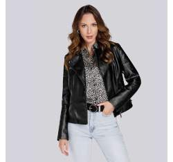 Állítható szélességű női kabát, fekete, 93-9P-110-1-2XL, Fénykép 1