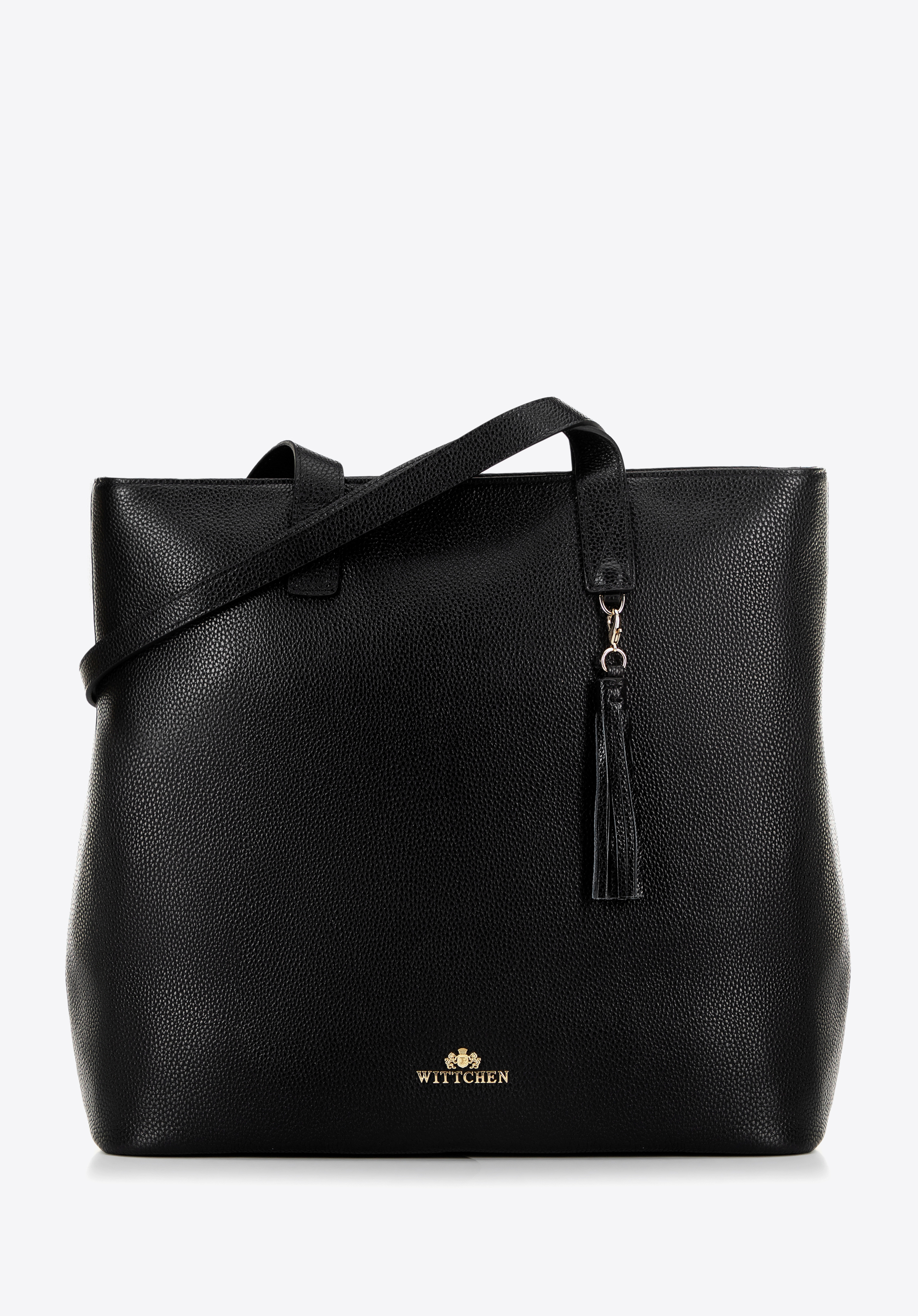 Női hosszúkás bőr bevásárlótáska