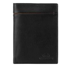 Férfi bőrpénztárca, fekete barna, 21-1-492-14, Fénykép 1