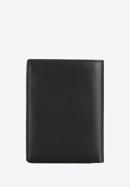 Uniszex bőr pénztárca, fekete-bézs, 26-1-434-19, Fénykép 7
