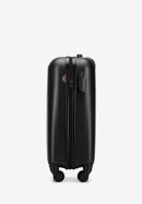 Polikarbonát kis kabin bőrönd, fekete, 56-3P-111-10, Fénykép 2