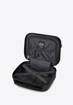 Utazó kozmetikai táska polikarbonátból, fekete-bézs, 56-3P-114-11, Fénykép 1