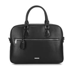 Dobozos női laptop táska, fekete, 93-3P-001-1, Fénykép 1