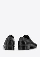 Elegáns férfi bőr derby cipő, fekete, 94-M-518-5-43, Fénykép 5