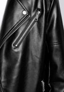 Klasszikus férfi kabát, fekete ezüst, 92-9P-153-1-M, Fénykép 9
