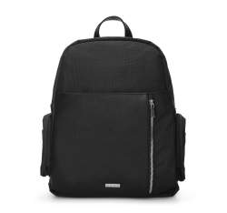 Férfi 11”/12”-es laptop hátizsák, fekete, 94-3P-001-1, Fénykép 1