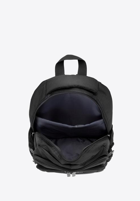 Férfi 15,6-os klasszikus laptop hátizsák, fekete, 98-3P-205-1, Fénykép 3