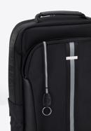 Férfi 17"-os laptop hátizsák szalaggal, fekete, 96-3U-900-8, Fénykép 4