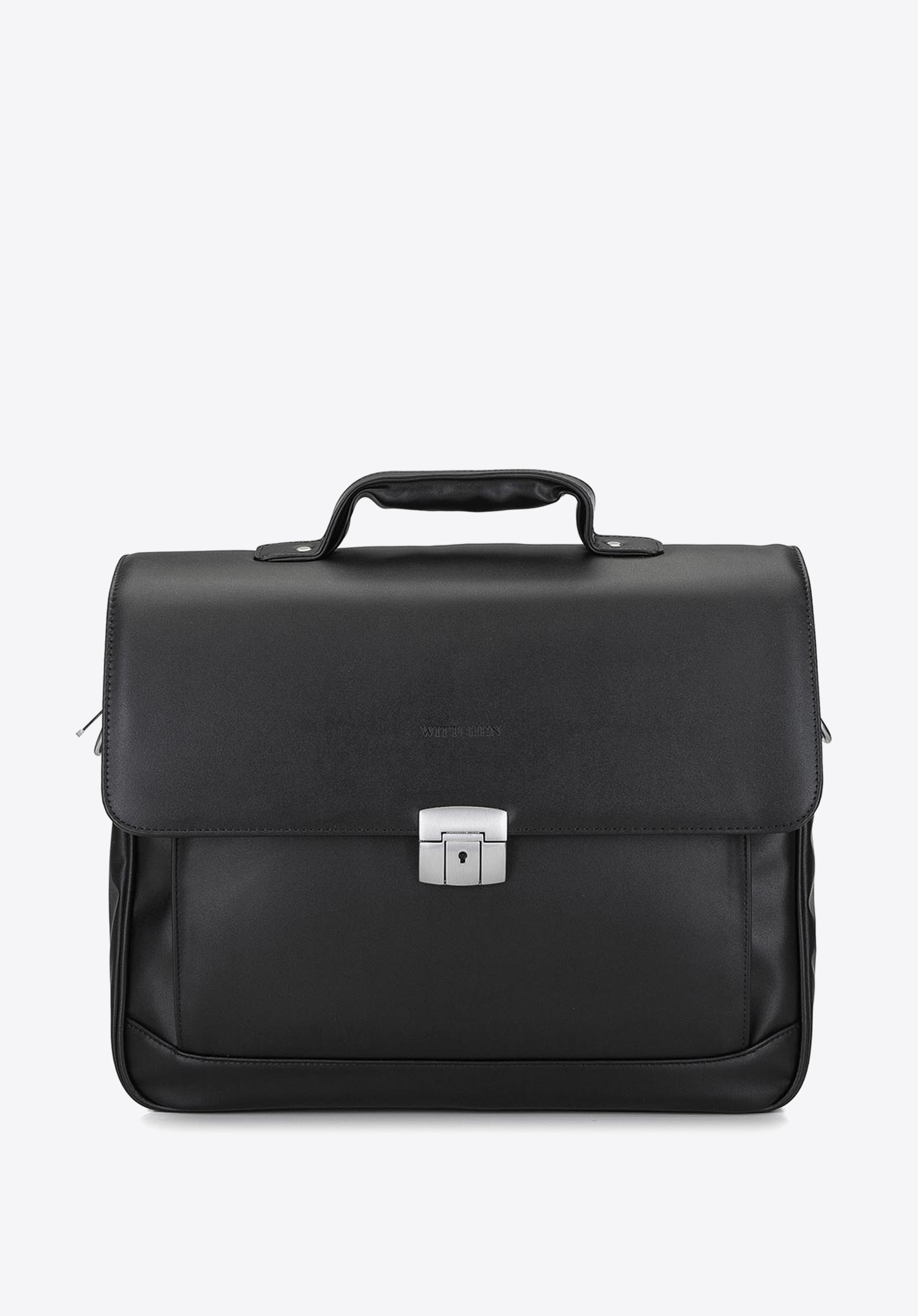 Ökobőr aktatáska egy 15,6”-es laptop zsebbel