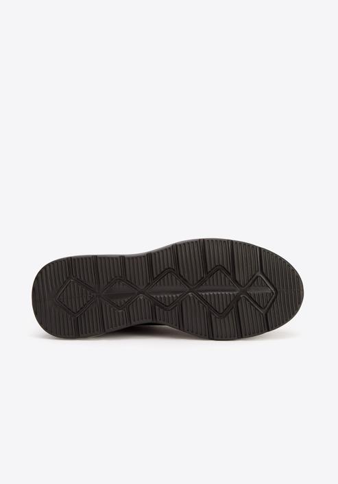 Férfi bőr cipők légpárnakkal, fekete, 93-M-902-8-39, Fénykép 6