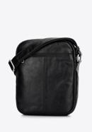 Férfi bőr crossbody táska, fekete, 97-4U-001-1, Fénykép 2