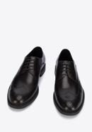Férfi bőr Derby cipő, fekete, 95-M-506-1-39, Fénykép 2