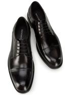 Férfi bőr Derby cipő, fekete, 96-M-504-5-42, Fénykép 8