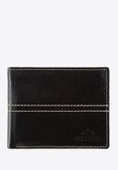 Férfi bőr pénztárca, fekete, 14-1-116-L4, Fénykép 1
