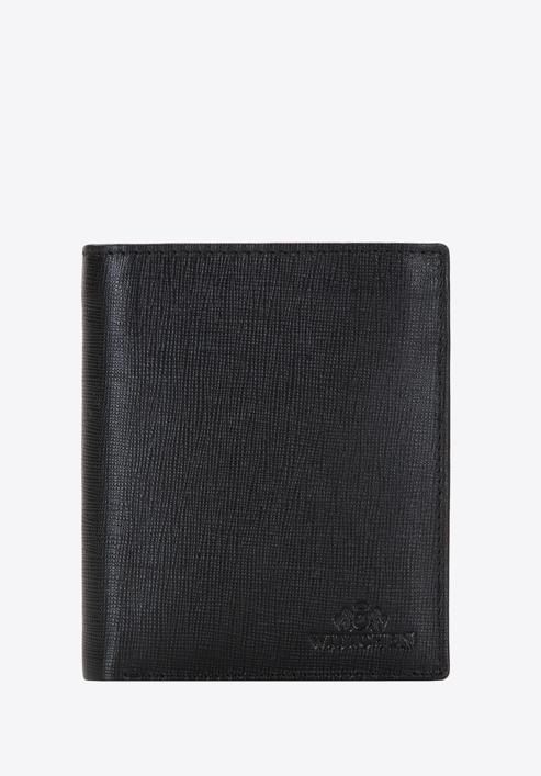 Férfi bőr pénztárca, fekete, 14-1S-041-1, Fénykép 1