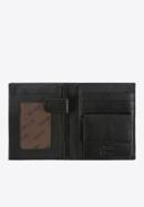 Férfi bőr pénztárca, fekete, 14-1-615-L11, Fénykép 2