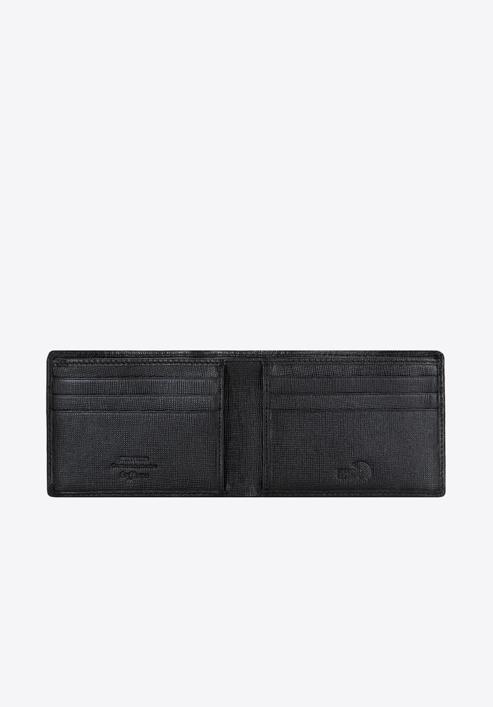 Férfi bőr pénztárca, fekete, 14-1S-045-1, Fénykép 2