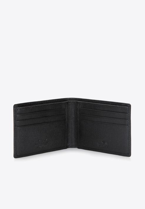 Férfi bőr pénztárca, fekete, 14-1S-045-1, Fénykép 3