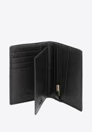 Férfi bőr pénztárca, fekete, 14-1-020-L11, Fénykép 4