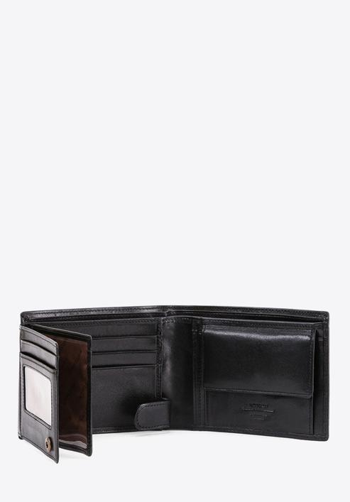 Férfi bőr pénztárca, fekete, 10-1-046-1, Fénykép 5