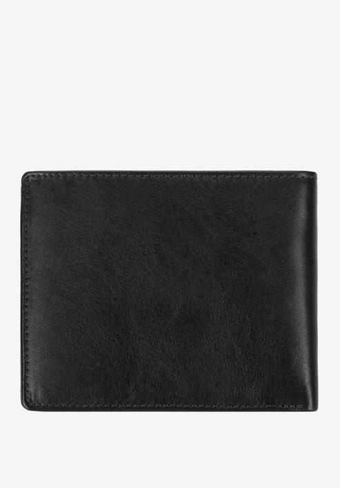 Férfi bőr pénztárca, fekete, 14-1-262-L11, Fénykép 5