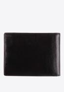 Férfi bőr pénztárca kihajtható hitelkártya-tartó panellal, fekete, 21-1-039-10, Fénykép 5