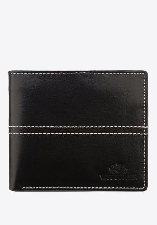 Férfi bőr pénztárca RFID védelemmel, fekete, 14-1-119-L1, Fénykép 1